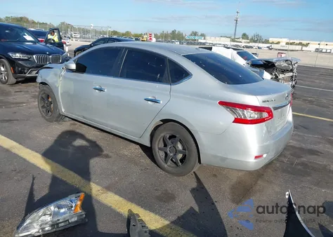 2015 Nissan Sentra Fe+ S/S/Sl/Sr/Sv z USA, uszkodzony, nr VIN 3N1AB7AP9FL665867